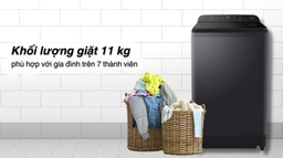 Máy giặt Panasonic 11kg NA-F110A9BRV trợ thủ giặt giũ hiện đại cho gia đình đông thành viên