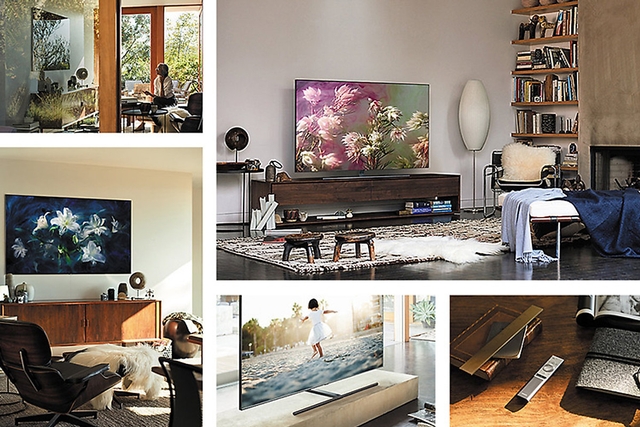 Thưởng thức từng khoảnh khắc chân thực Smart tivi Samsung 55 inch QA55QEF1AKXXV