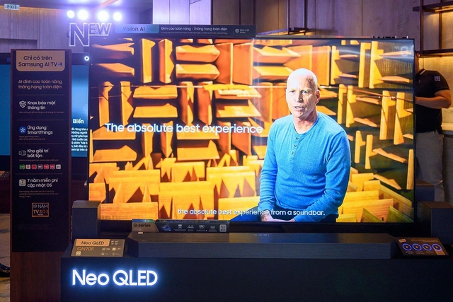 Đánh giá về chất lượng hình ảnh và âm thanh trên tivi Samsung 55 inch Neo QLED QA55QN70F