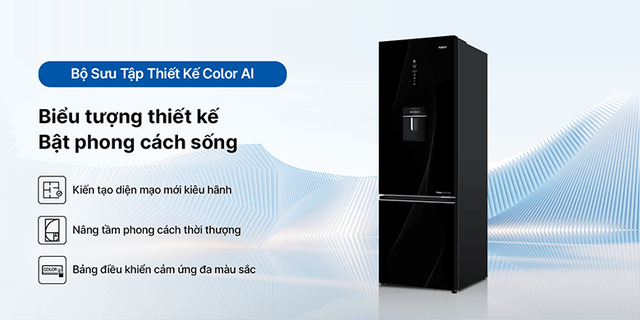 Tủ lạnh Aqua inverter AQR-B380MA(WGP)U1 lựa chọn hoàn hảo cho gia đình hiện đại