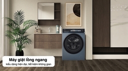 Máy giặt Aqua inverter 10Kg AW10-B4377U1L(GN) hiện đại, tiết kiệm điện và giặt sạch vượt trội