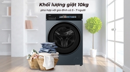 Máy giặt Aqua inverter 11Kg AW11-BD4377U1L(GN) hiện đại, mạnh mẽ và tiết kiệm vượt trội