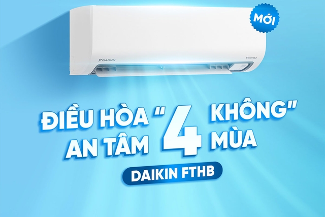 Chia sẻ về các đặc điểm nổi bật của điều hòa Daikin 2 chiều FTHB25ZVMV mới 2025