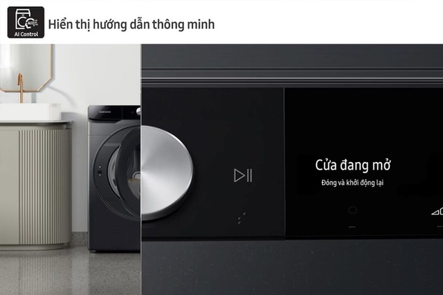 Máy sấy quần áo Samsung Heatpump 9Kg DV90T6240LB/SV lựa chọn số 1 trong ngày mưa gió lạnh