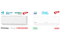 So sánh giữa điều hòa Daikin FTHF25XVMV và Gree BD9HI, điều hòa 2 chiều nào đáng chọn?