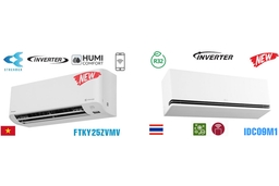 So sánh giữa điều hòa Daikin FTKY25ZVMV và LG IDC09M1, điều hòa cao cấp nào đáng mua?