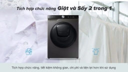 Máy giặt sấy Samsung giá rẻ WD95T754DBX/SV thông minh cho gia đình đông người, có gì nổi bật?