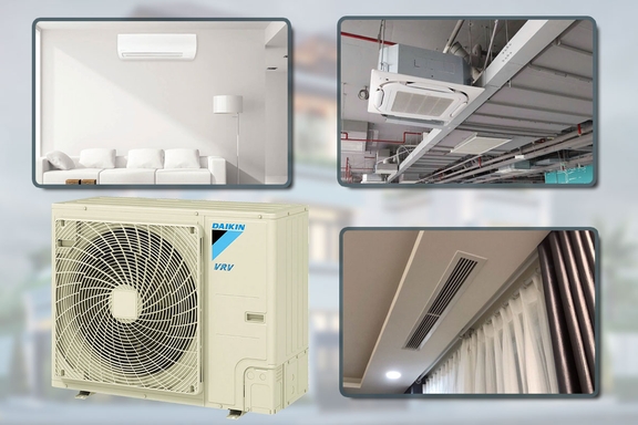 4 Lý do dàn nóng điều hòa trung tâm Daikin RSUQ5AVM là chân ái cho Biệt thự và Khách sạn