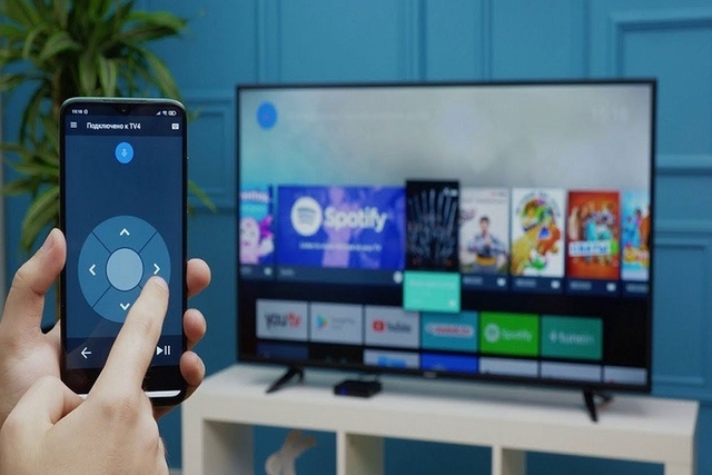 Hướng dẫn cách chia sẻ hình ảnh từ điện thoại lên tivi Sony 55 inch K-55S20M2