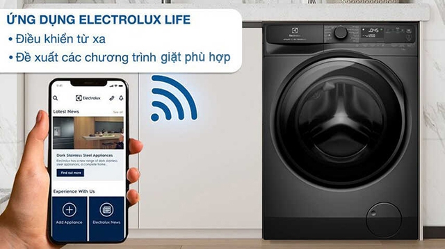 Bí quyết quần áo sạch, mềm cho cả gia đình với máy giặt Electrolux cửa trước 11kg EWF1143R7SC