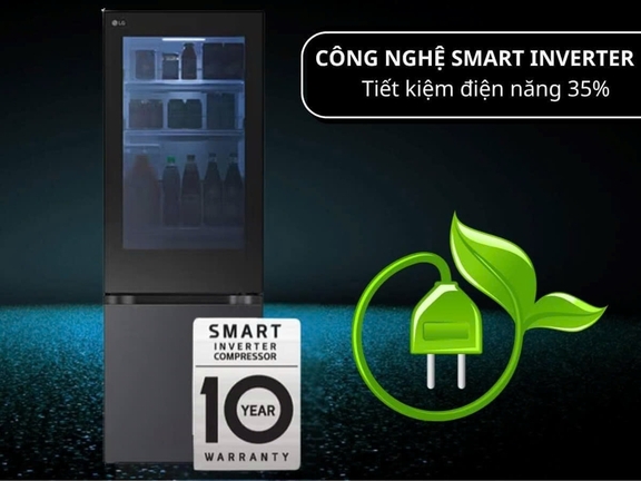 Ngân sách khoảng hơn 15 triệu bạn nên chọn tủ lạnh LG LBB33BLMAI
