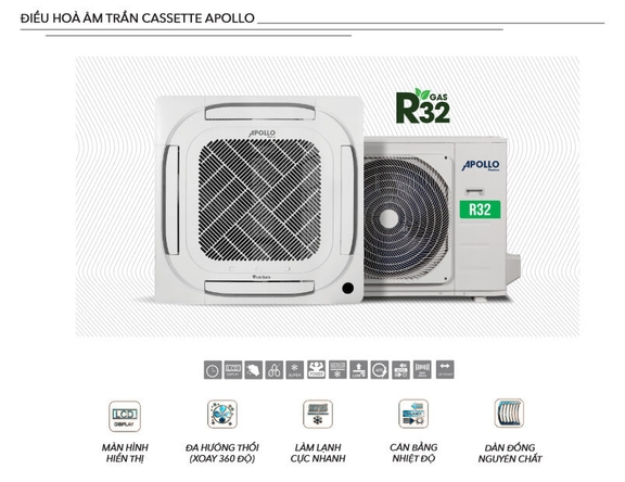 Top 3 điều hòa âm trần inverter đáng mua nhất hiện nay