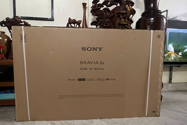 Google tivi Sony 4K K-65S25VM2, mẫu tivi 65 inch đáng mua nhất năm 2025