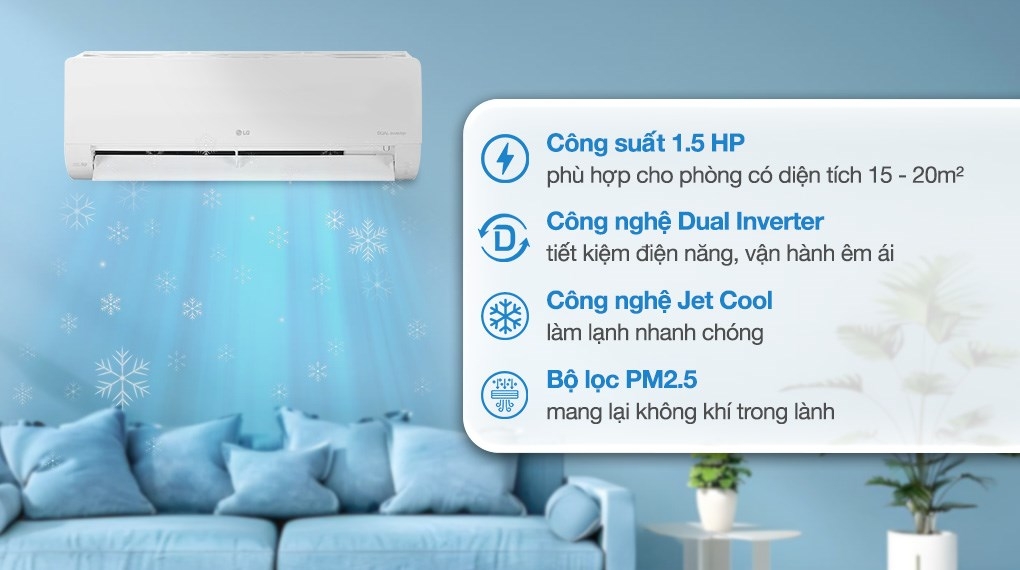 Điều hòa LG 12000 1 chiều inverter IEC12G1 dùng có bền không?