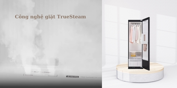 Tủ chăm sóc quần áo LG Styler SC5MBR80H tinh tế và sang trọng tô điểm mọi không gian sống