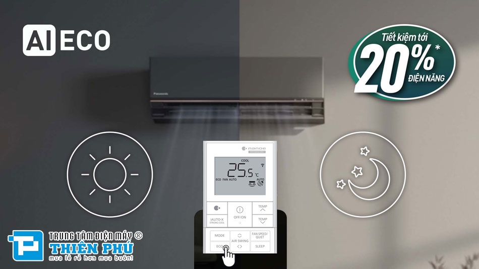 Điều hòa Panasonic 9000 1 chiều CS-AU9BKH-8 giá bao nhiêu?