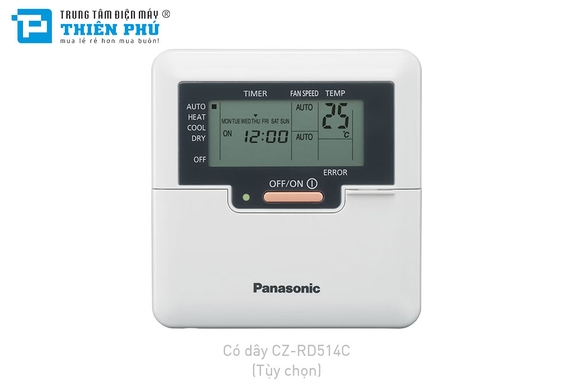 Điều Hòa Panasonic 9000Btu 1 Chiều CS-RU9CKH-8D