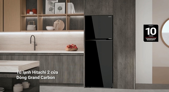 Lý do khiến tủ lạnh Hitachi HRTN6408SGBKVN 2 cánh được nhiều người tin chọn