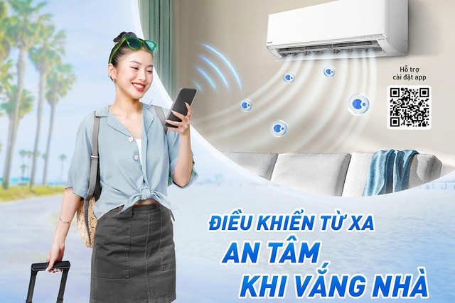 Cách điều khiển điều hòa Panasonic CS-XZ24BKH-8 từ xa qua ứng dụng Panasonic Comfort Cloud