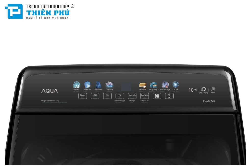 Máy Giặt Aqua 10Kg Inverter AWM10-B2158L(B)