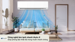Cách làm mát phòng siêu tốc chỉ sau vài phút với iAUTO-X trên điều hòa Panasonic CS-AU9BKH-8