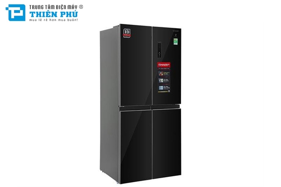 Tủ Lạnh Sharp Multi Door Inverter 421 Lít SJ-FXP510VG-BK