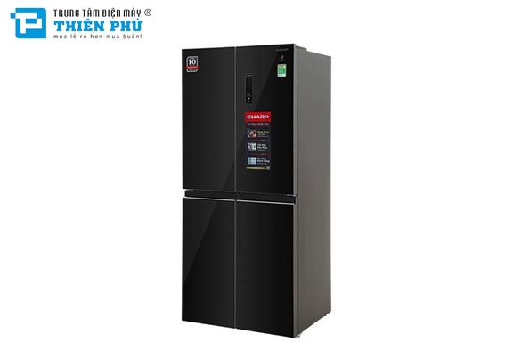Tủ Lạnh Sharp Multi Door Inverter 421 Lít SJ-FXP510VG-BK