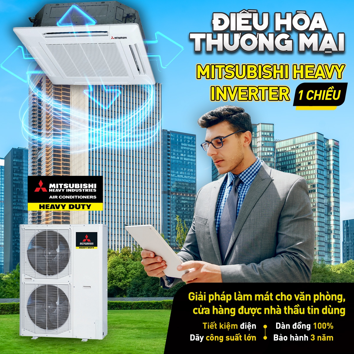 Loạt điều hoà âm trần cao cấp, chất lượng Nhật Bản “đáng đồng tiền”