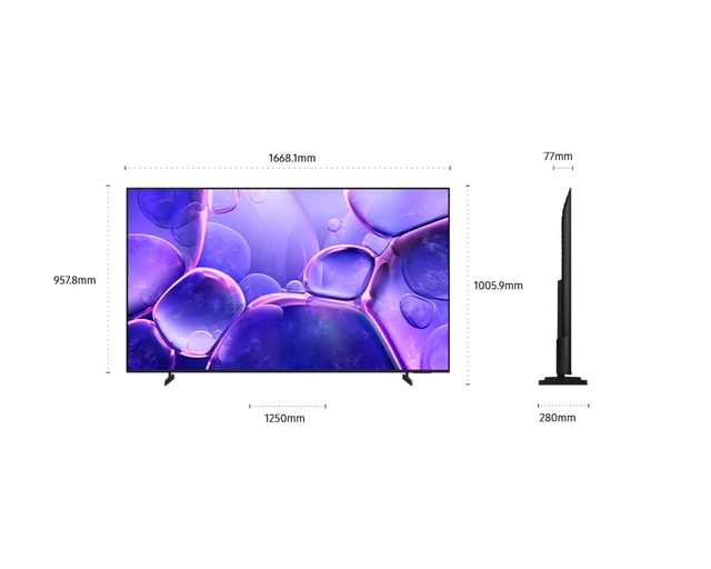 Có nên mua smart tivi samsung 75 inch UA75U8000F không?