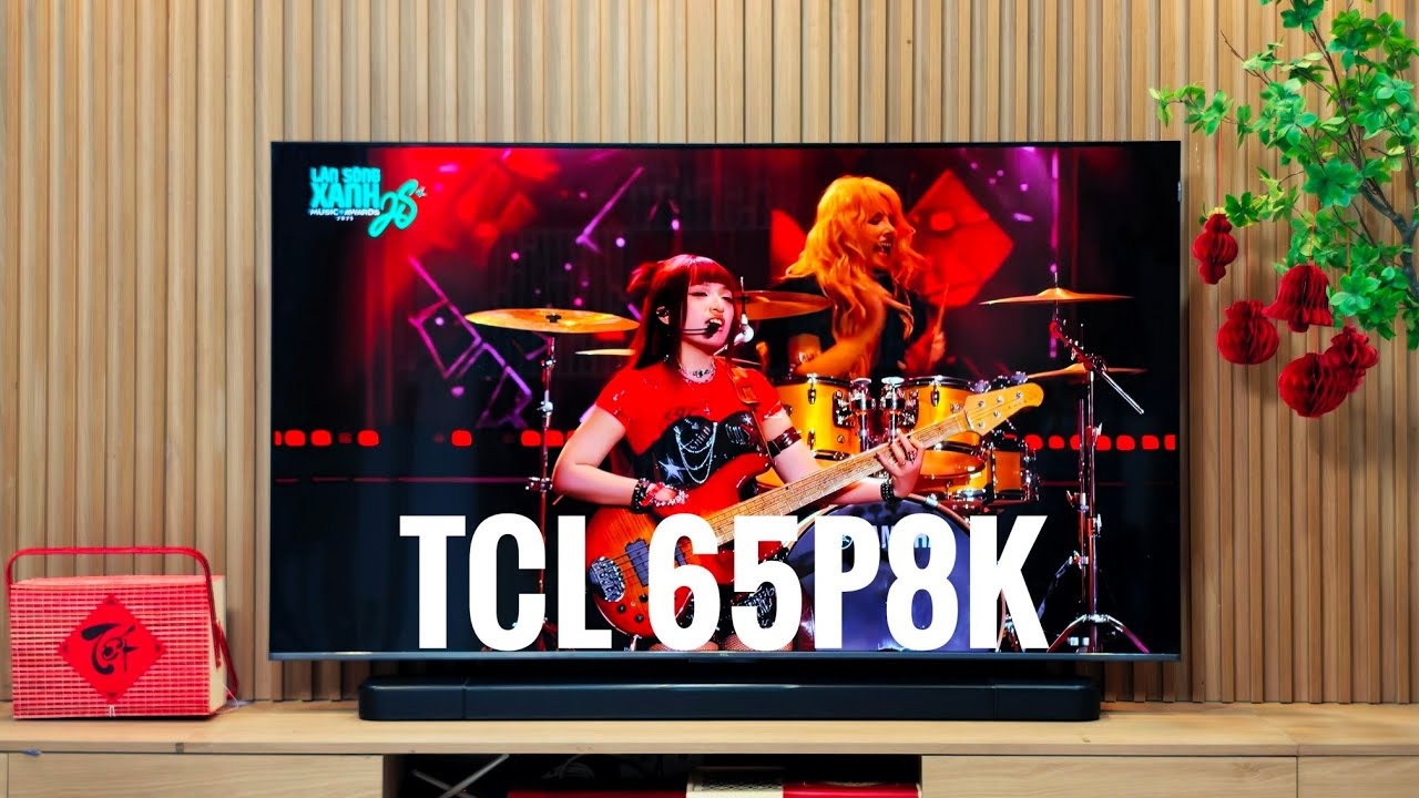 Review chi tiết tivi TCL 65 inch 4K 65P8K với màn hình QLED 144Hz, RAM 3GB liệu có đáng tiền?