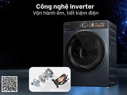 Lựa chọn ngay máy sấy quần áo Toshiba Inverter 10Kg TD-T25BS110HWV(MG) trải nghiệm tuyệt vời cho mọi gia đình