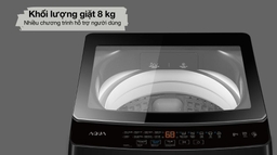 Máy Giặt Aqua 8 Kg AWM8-316K(B) Giải Pháp Giặt Giũ Tiện Lợi Cho Gia Đình 3-5 Thành Viên