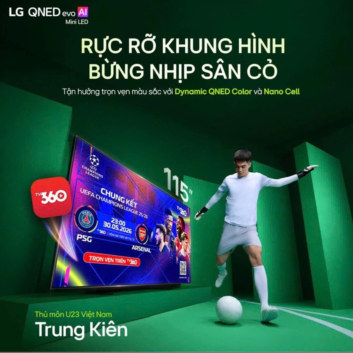 Top 4 Tivi Samsung và LG chạy nhất 6 tháng đầu năm 2026