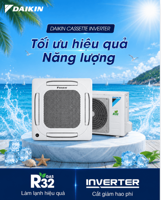 Top 5 điều hòa âm trần bán chạy nhất mùa hè không thể bỏ lỡ