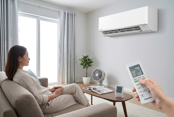 Bật mí lý do phòng ngủ nên chọn điều hòa Panasonic inverter CS-RU12CKH-8D