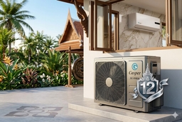 Sức mạnh từ Thái Lan, máy nén điều hòa Casper GC-09IB36 được bảo hành tới 12 năm
