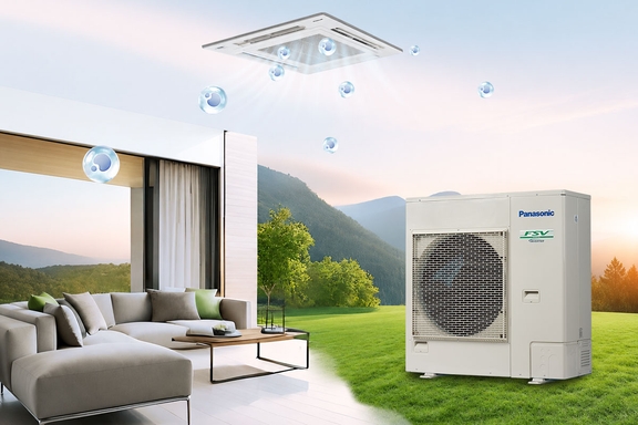 Dàn nóng điều hòa trung tâm Panasonic U-4LE2H7 kết nối được với dàn lạnh nào?