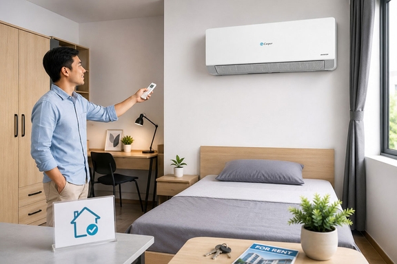 Lý do chủ trọ nên ưu tiên lắp đặt ngay loạt điều hòa Casper 1 chiều QC-09IU36A