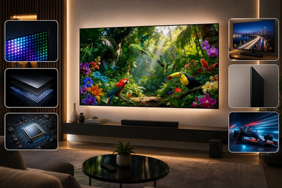 Review tivi Samsung Mini LED 55 inch UA55M1EHAKXXV ra mắt 2026 có gì đặc biệt?