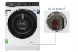 Máy giặt Electrolux cửa ngang 10kg EWF1043R7WC nổi bật nhờ giặt khỏe và tiết kiệm điện