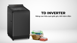 Máy Giặt Panasonic Inverter 12.5 Kg NA-FD125X3BV Tiết Kiệm Điện Cho Gia Đình Đông Thành Viên