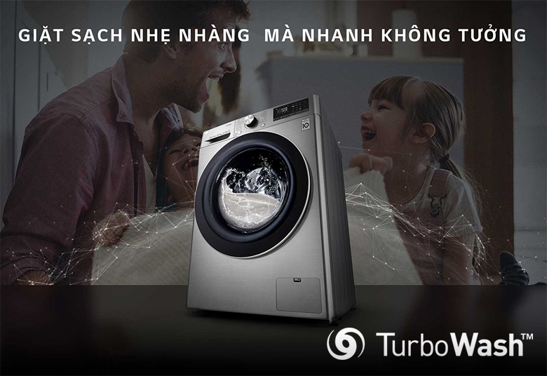 Máy giặt LG cửa ngang 12kg FX1412N5G và những ưu điểm trội