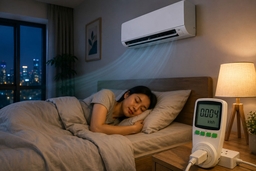 Thực hư chuyện điều hòa Casper inverter JC-09IU36 chỉ tốn 4.000đ tiền điện mỗi đêm?