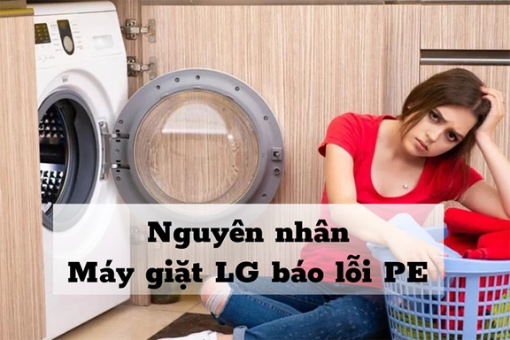Những kí hiệu báo lỗi trên máy giặt LG 12kg FX1412S3KAV cần biệt? Cách khắc phục?