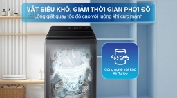 Cách dùng máy giặt Samsung cửa trên WA40F17E7CSV thế nào cho hiệu quả