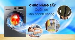 5 Tính năng máy giặt sấy Samsung giá rẻ WD10HG4U04BBSV sở hữu bạn nên biết