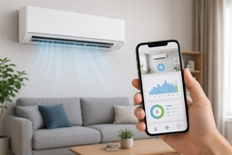 Theo dõi và quản lý lượng điện tiêu thụ của điều hòa Panasonic CS-XU24BKH-8 ngay trên điện thoại