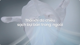Trải nghiệm hoàn hảo như tại spa với tủ chăm sóc quần áo Samsung 3 móc DF18CB8600ERSV