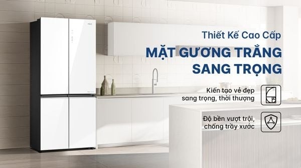 Tủ Lạnh Aqua Multi Door Inverter 529 Lít AQR-M600XA(GC) Giải pháp lưu trữ thực phẩm cho gia đình hiện đại
