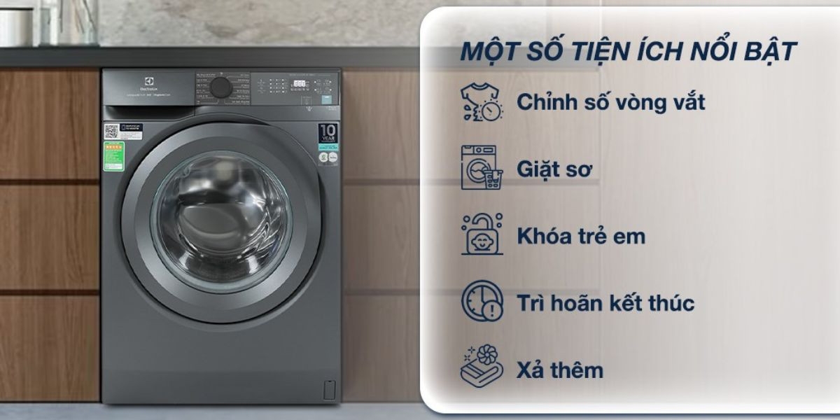 Động cơ Eco Inverter giúp máy giặt Electrolux giá rẻ EWF9023P5SC tiết kiệm như thế nào?